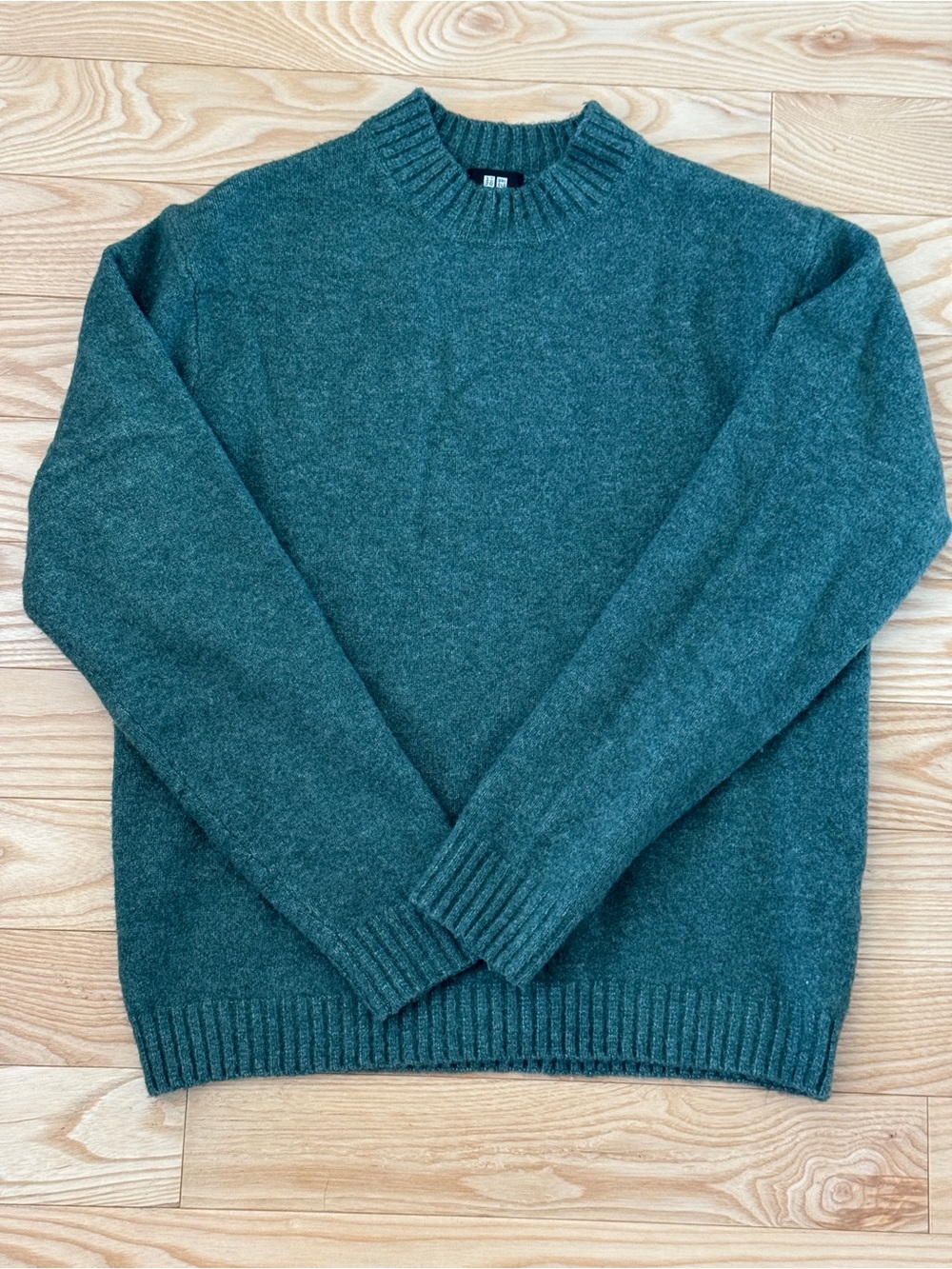 Uniqlo Soufflé Yarn Sweater in Dark Teal Size S
